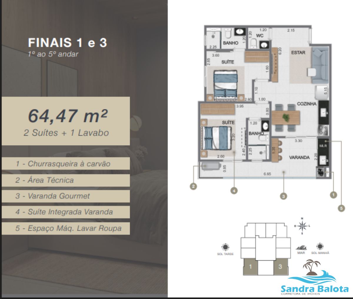 Empreendimento com 1 ou 2 dormitórios/Toninhas-Ubatuba
