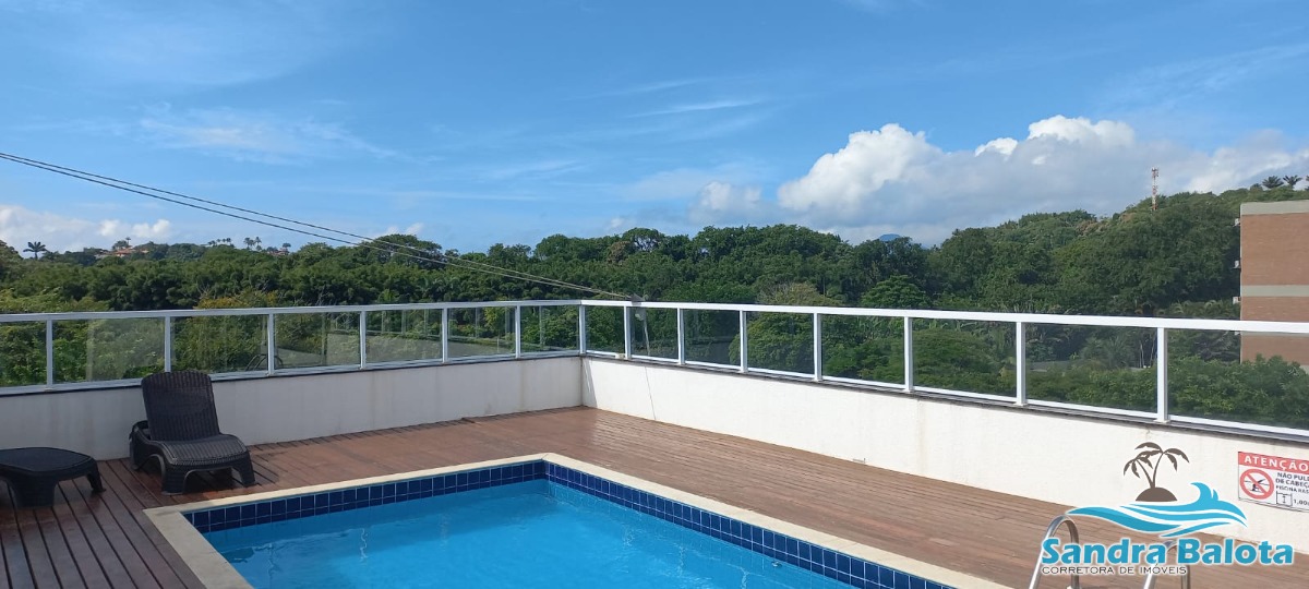 Apartamento com 2 suítes mais lavabo/Tenório-Ubatuba