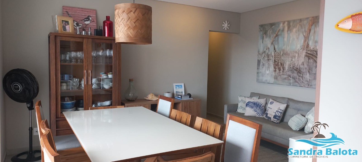 Apartamento com 2 suítes mais lavabo/tenório-ubatuba